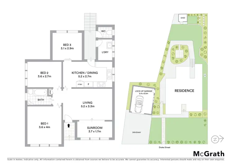 Floorplan of Homely house listing, 42 Drake Street, Panania NSW 2213