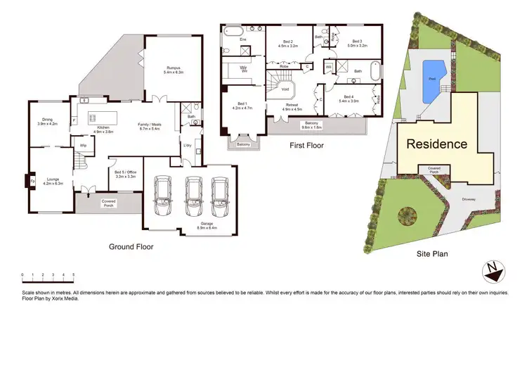 Floorplan of Homely house listing, 3 Stirling Court, Castle Hill NSW 2154