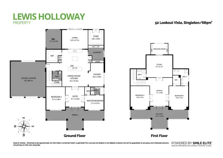 Floorplan of Homely house listing, 52 Lookout Vista, Singleton WA 6175