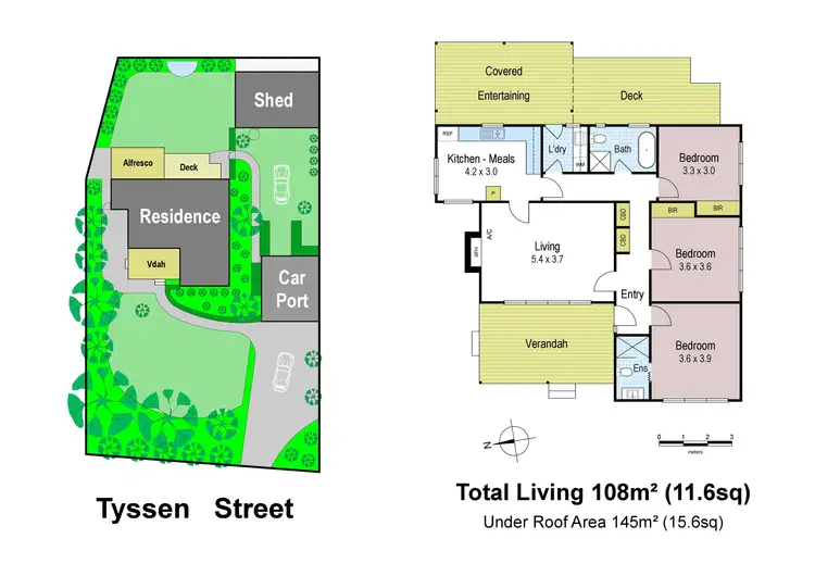 Floorplan of Homely house listing, 16 Tyssen Street, Warragul VIC 3820