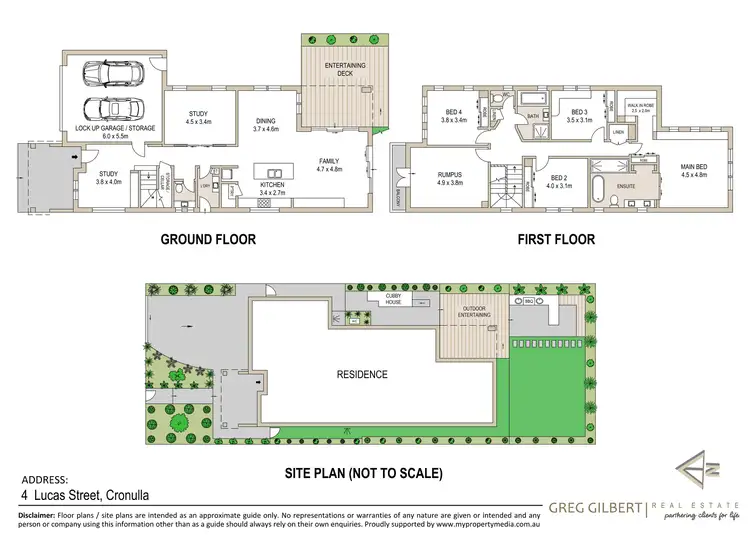 Floorplan of Homely house listing, 4 Lucas Street, Cronulla NSW 2230