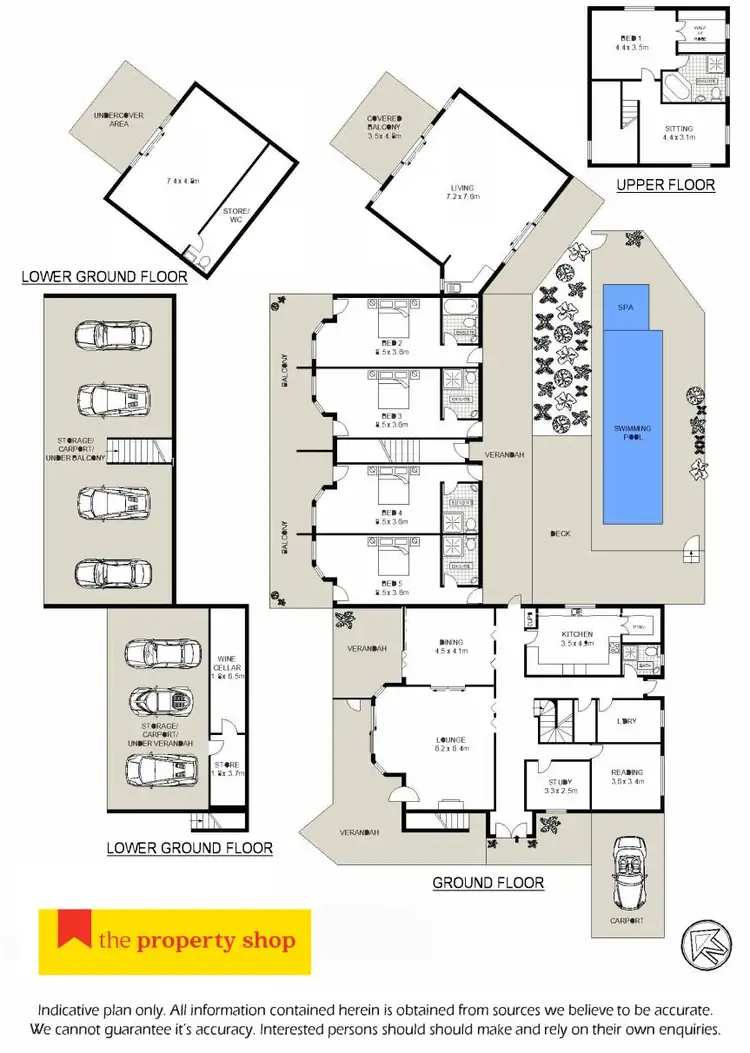 Floorplan of Homely house listing, 44 Tierney Lane, Mudgee NSW 2850