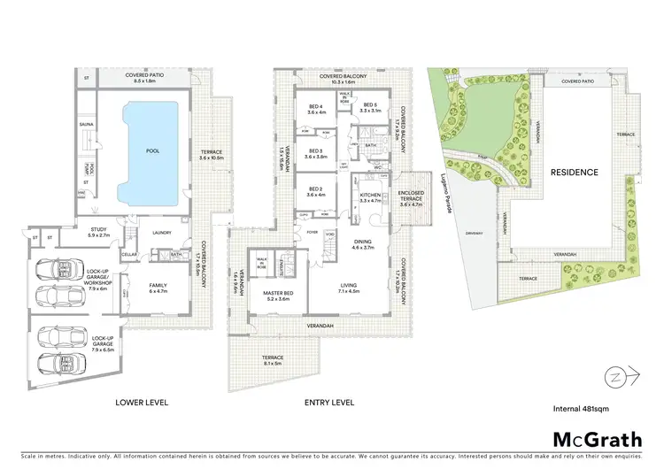 Floorplan of Homely house listing, 93 Lugarno Parade, Lugarno NSW 2210
