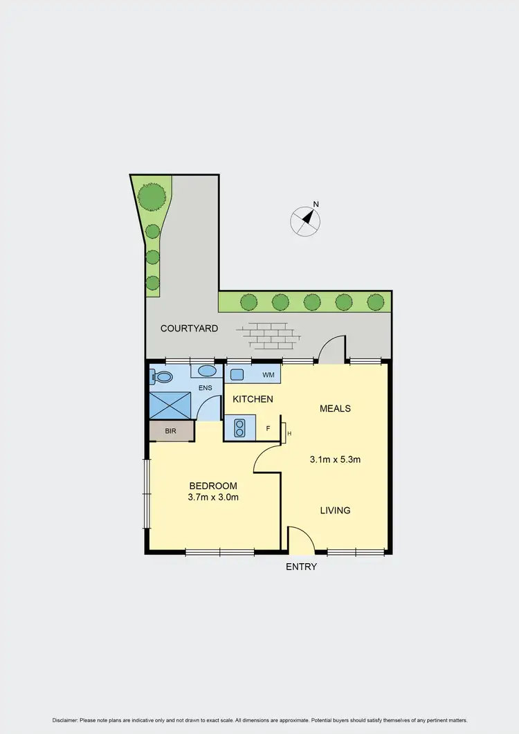 Floorplan of Homely unit listing, 16/27 The Grove, Coburg VIC 3058