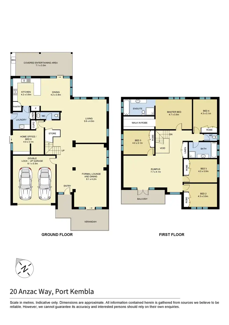 Floorplan of Homely house listing, 20 Anzac Way, Port Kembla NSW 2505