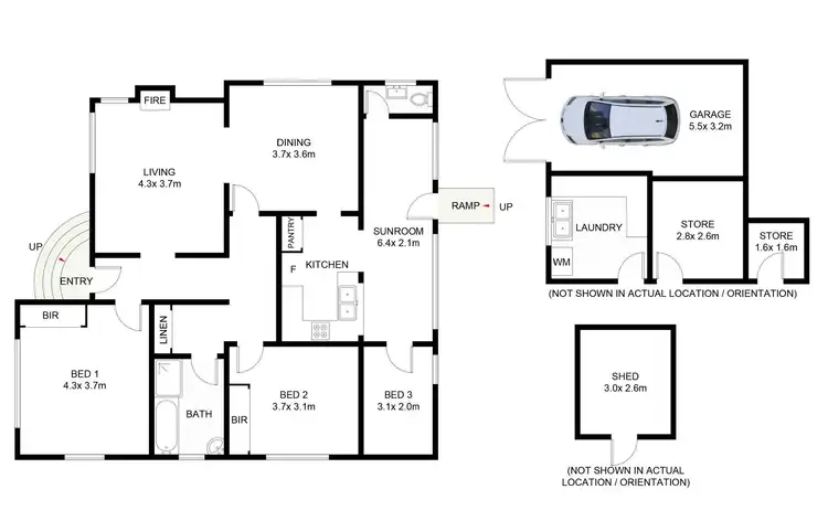 Floorplan of Homely house listing, 9 Korff Street, Coffs Harbour NSW 2450