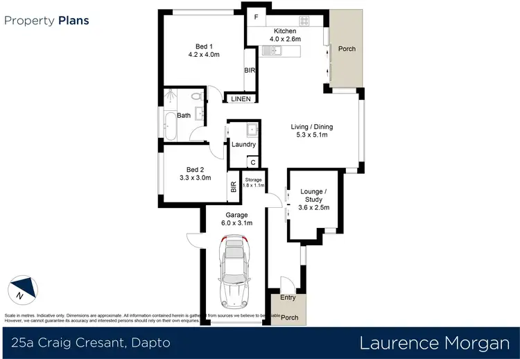 Floorplan of Homely house listing, 25a Craig Crescent, Dapto NSW 2530