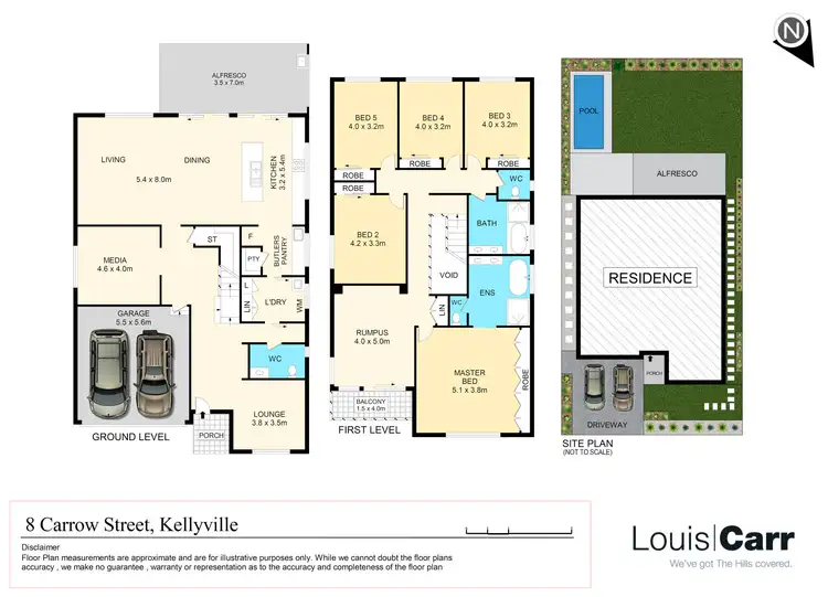 Floorplan of Homely house listing, 8 Carrow Street, North Kellyville NSW 2155