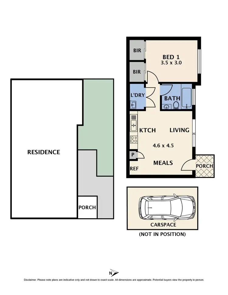Floorplan of Homely unit listing, 2/827-829 Plenty Road, Reservoir VIC 3073