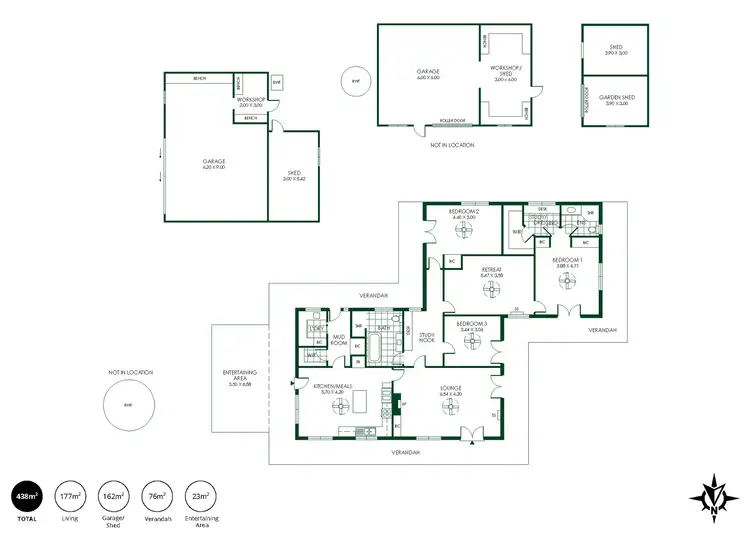 Floorplan of Homely house listing, 119B Woolshed Road, Mount Torrens SA 5244