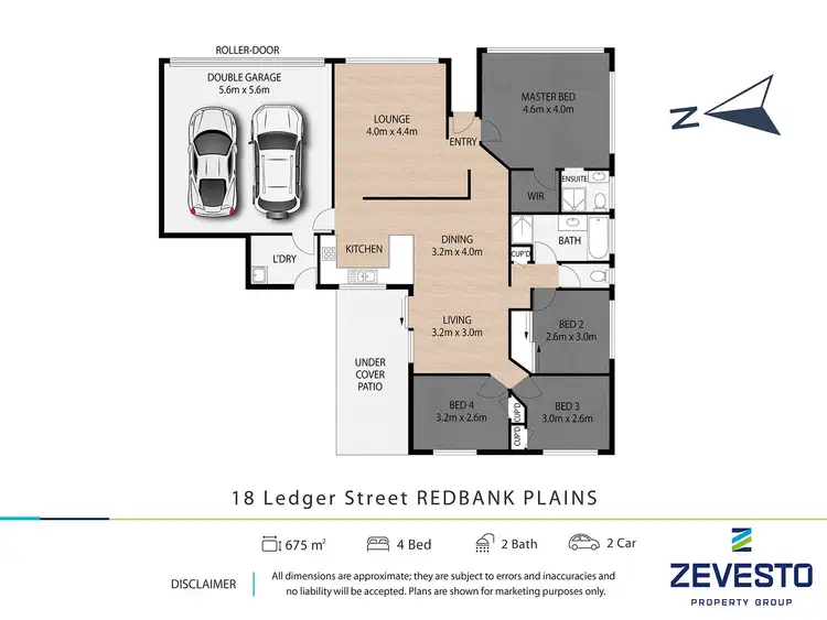 Floorplan of Homely house listing, 18 Ledger Street, Redbank Plains QLD 4301