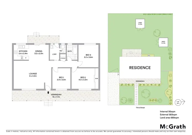 Floorplan of Homely house listing, 10 Third Street, Mudgee NSW 2850