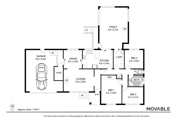 Floorplan of Homely house listing, 9 The Broadway, Killingworth NSW 2278