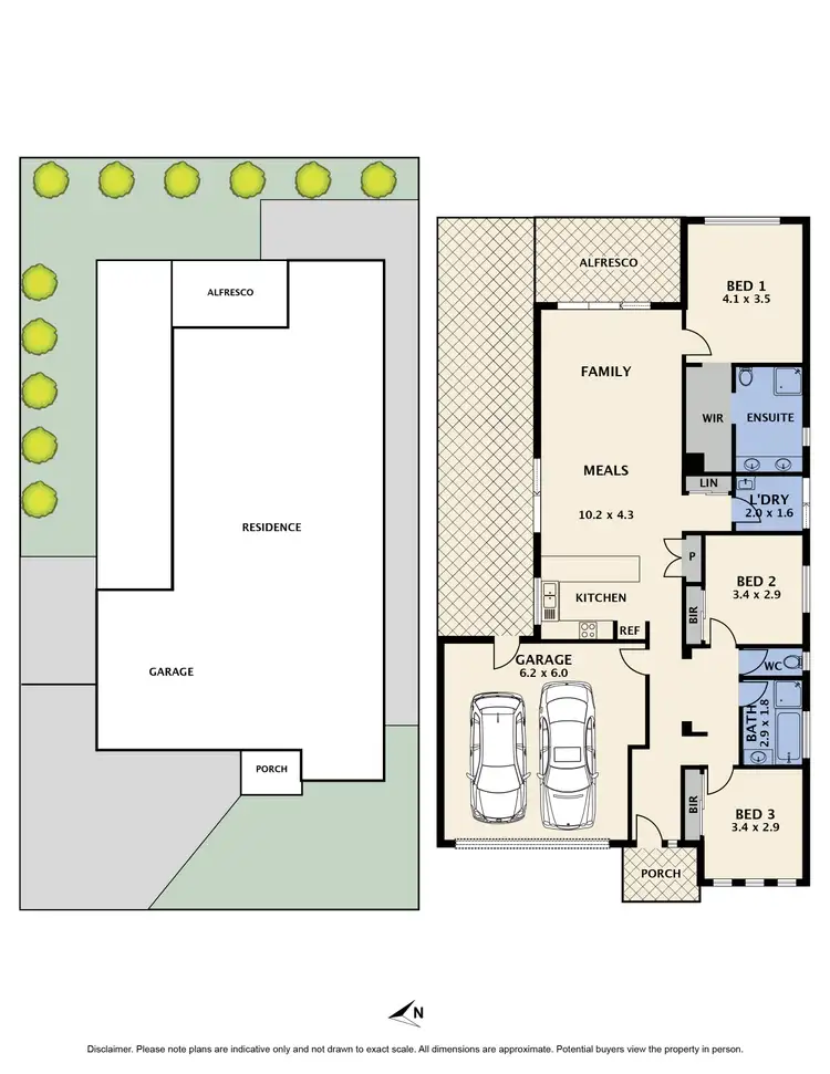 Floorplan of Homely house listing, 84 Moor Park Drive, Craigieburn VIC 3064