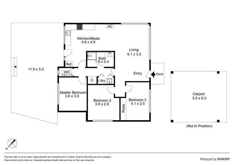Floorplan of Homely house listing, 32 Buckley Street, Balnarring VIC 3926