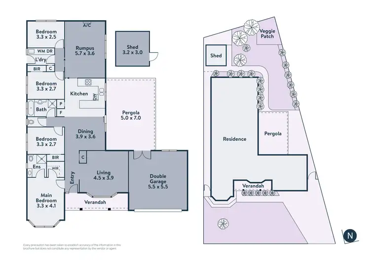 Floorplan of Homely house listing, 36 Romano Avenue, Mill Park VIC 3082