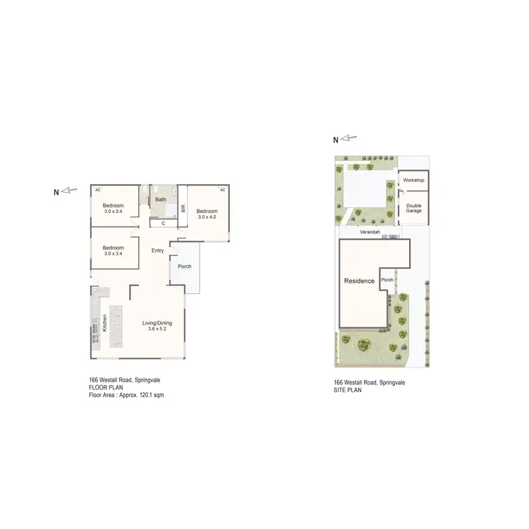 Floorplan of Homely house listing, 166 Westall Road, Springvale VIC 3171