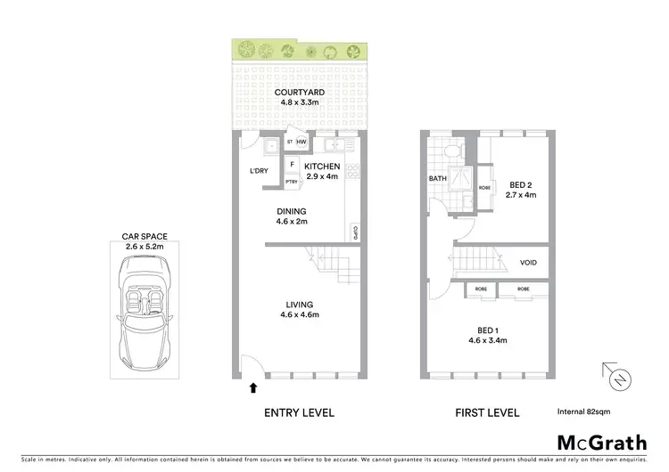 Floorplan of Homely unit listing, 7/108-110 Mitchell Street, North Ward QLD 4810