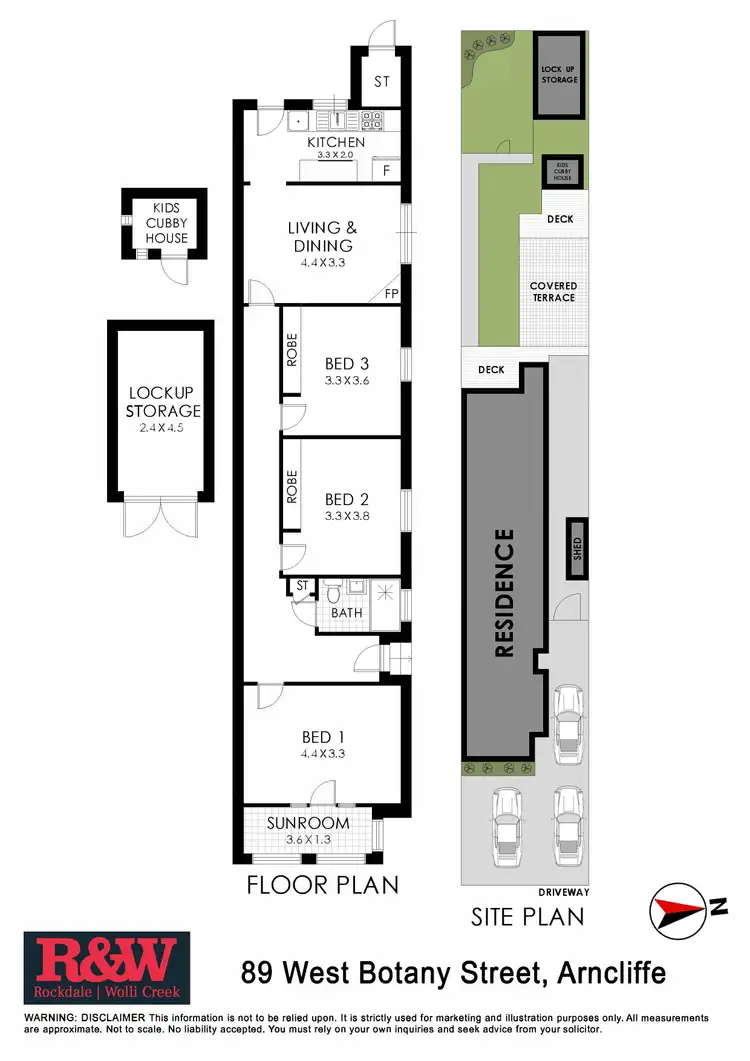 Floorplan of Homely house listing, 89 West Botany Street, Arncliffe NSW 2205