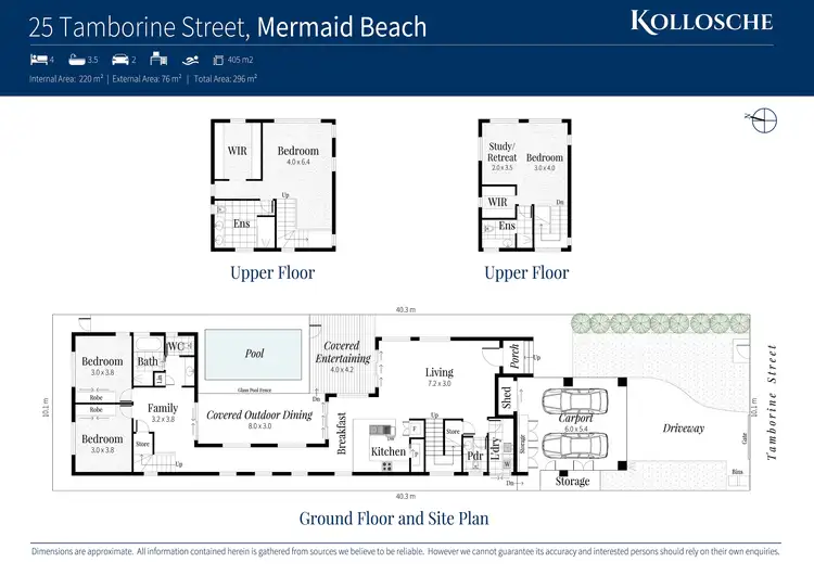 Floorplan of Homely house listing, 25 Tamborine Street, Mermaid Beach QLD 4218