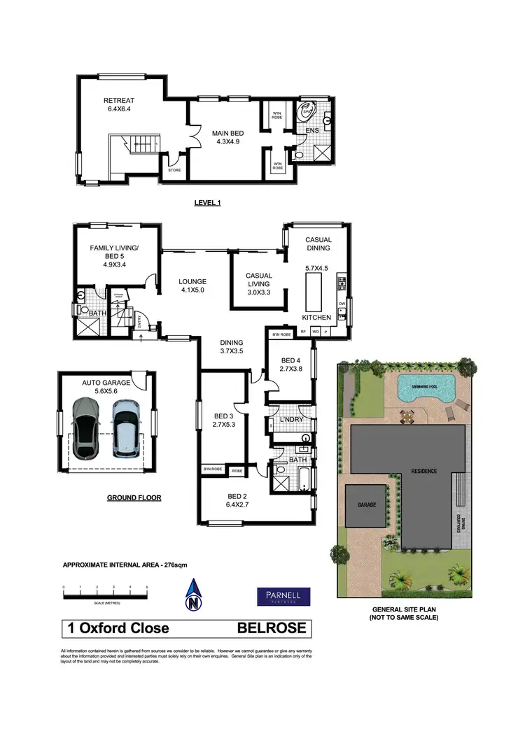 Floorplan of Homely house listing, 1 Oxford Close, Belrose NSW 2085
