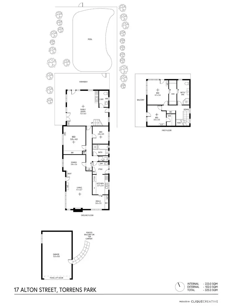 Floorplan of Homely house listing, 17 Alton Avenue, Torrens Park SA 5062