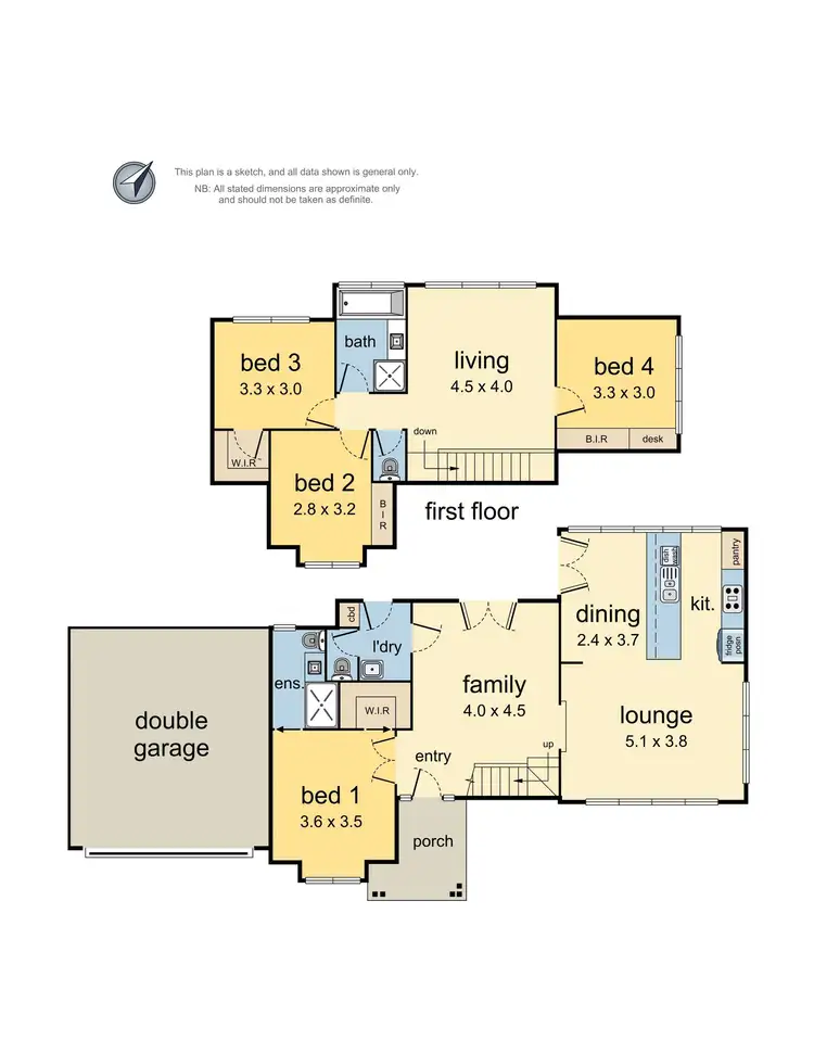 Floorplan of Homely house listing, 11 Little John Road, Warranwood VIC 3134