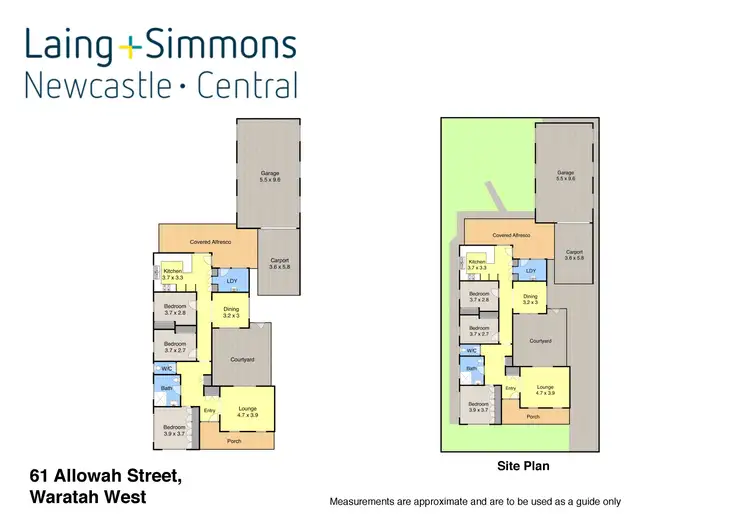 Floorplan of Homely house listing, 61 Allowah Street, Waratah West NSW 2298