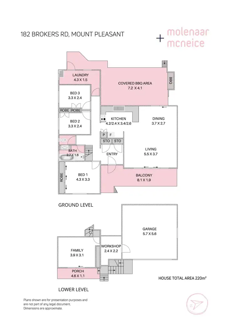 Floorplan of Homely house listing, 182 Brokers Road, Mount Pleasant NSW 2519