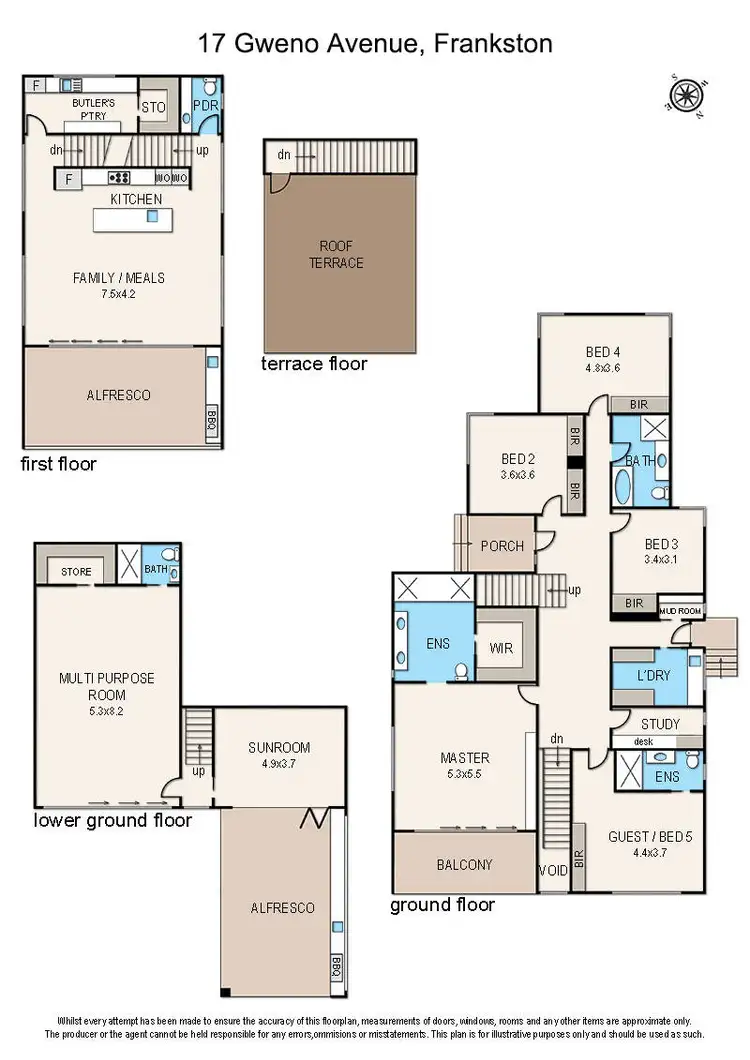 Floorplan of Homely house listing, 17 Gweno Avenue, Frankston VIC 3199