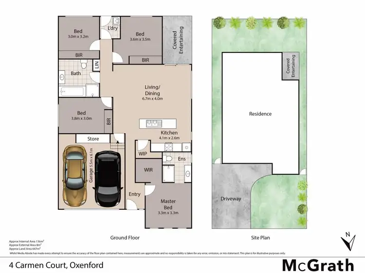 Floorplan of Homely house listing, 24 Carmen Court, Oxenford QLD 4210