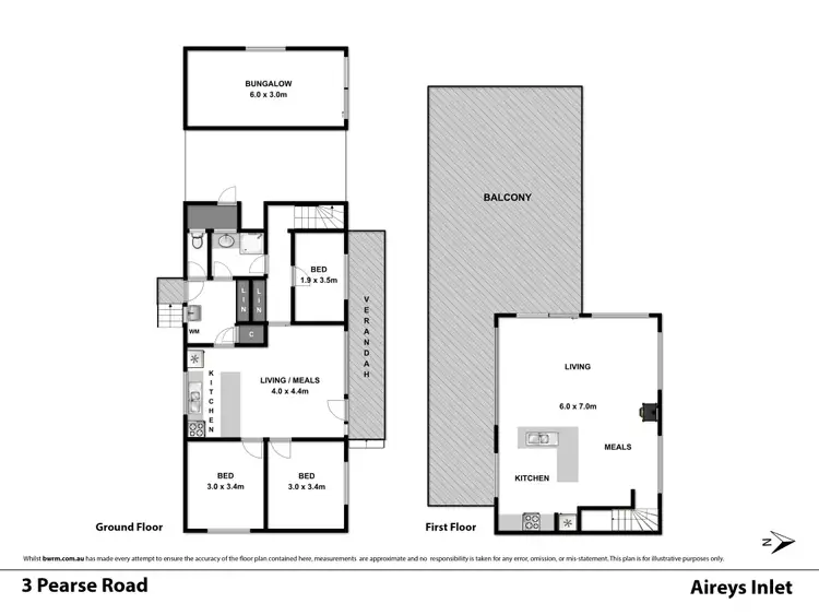 Floorplan of Homely house listing, 3 Pearse Road, Aireys Inlet VIC 3231