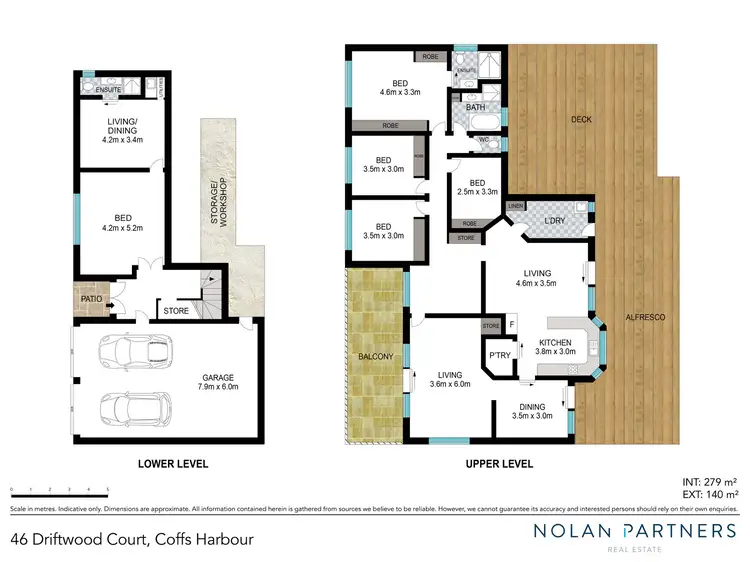 Floorplan of Homely house listing, 46 Driftwood Court, Coffs Harbour NSW 2450