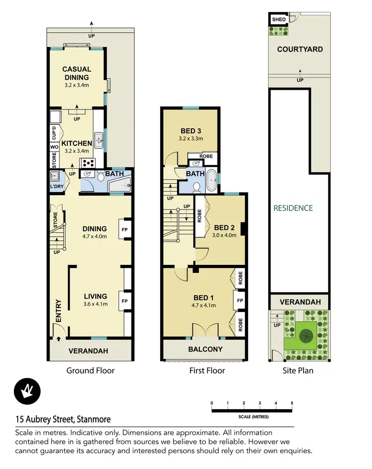 Floorplan of Homely house listing, 15 Aubrey Street, Stanmore NSW 2048