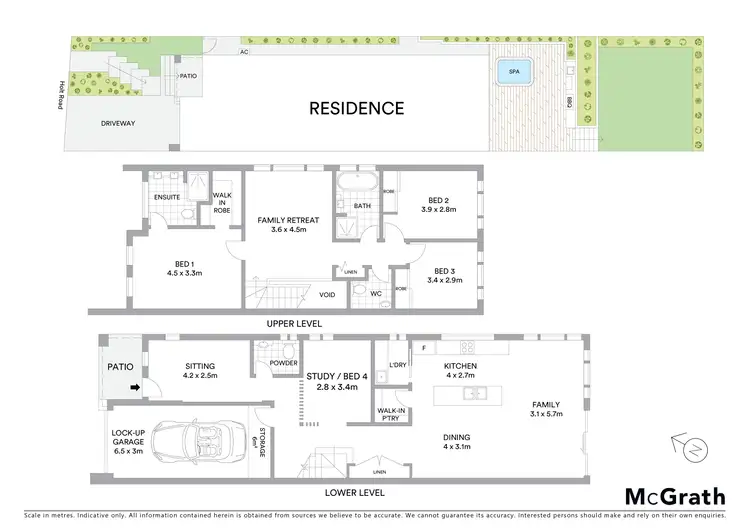 Floorplan of Homely house listing, 128a Holt Road, Taren Point NSW 2229