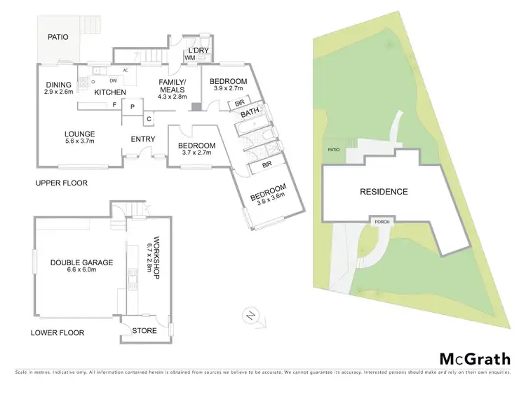 Floorplan of Homely house listing, 6 Culbara Drive, Vermont VIC 3133