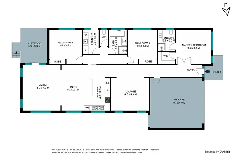 Floorplan of Homely house listing, 214 Epping Road, Wollert VIC 3750