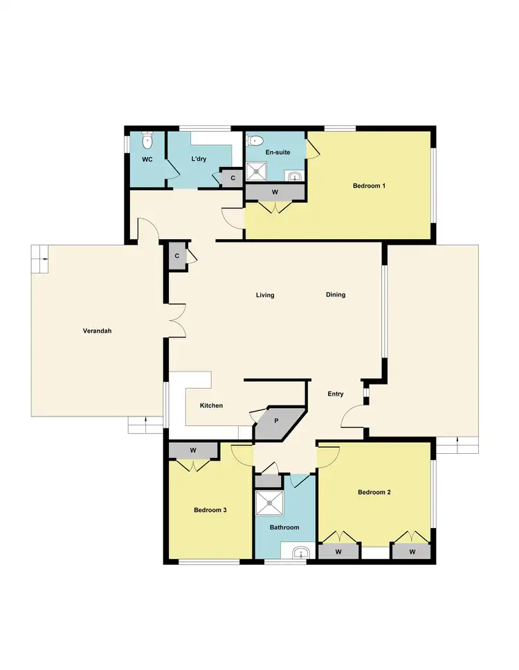 Floorplan of Homely house listing, 11 Pickford Street, Wendouree VIC 3355