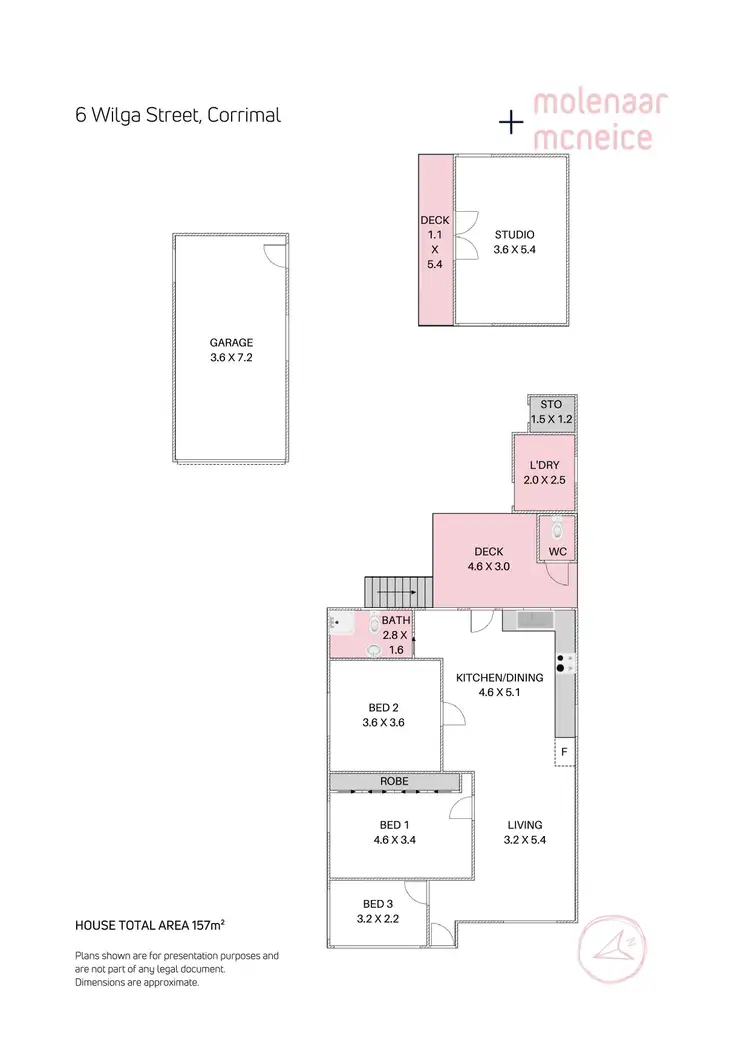 Floorplan of Homely house listing, 6 Wilga Street, Corrimal NSW 2518