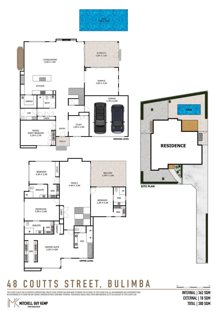 Floorplan of Homely house listing, 48 Coutts Street, Bulimba QLD 4171