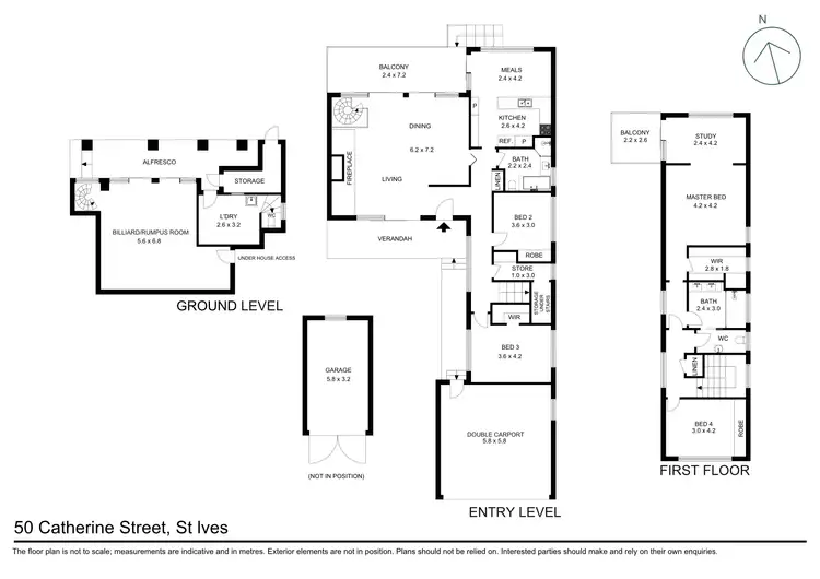 Floorplan of Homely house listing, 50 Catherine Street, St Ives NSW 2075