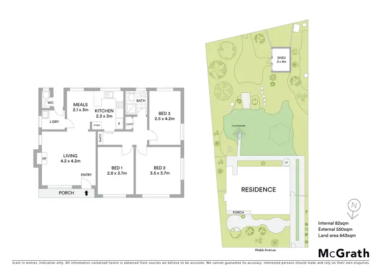 Floorplan of Homely house listing, 108 Webb Avenue, Ballarat East VIC 3350
