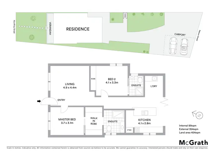 Floorplan of Homely house listing, 128 Humffray Street North, Ballarat East VIC 3350