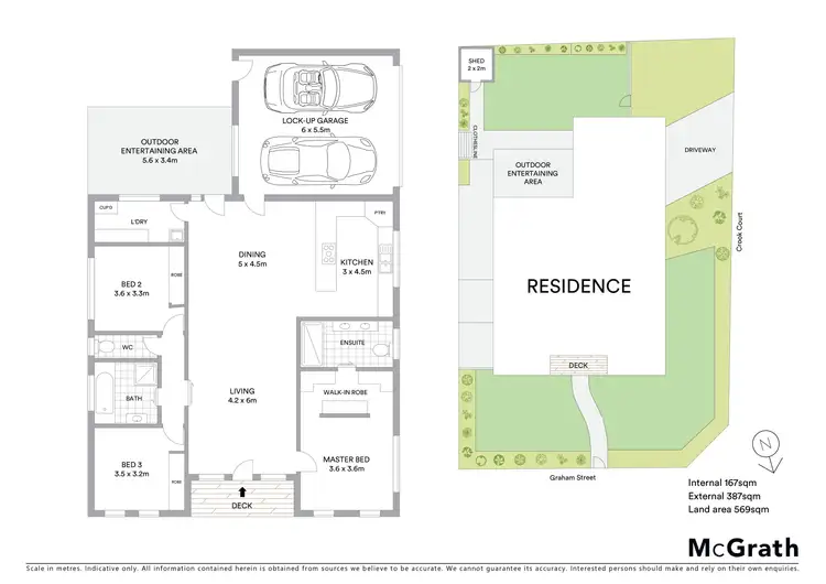 Floorplan of Homely house listing, 13 Crook Court, Ballan VIC 3342