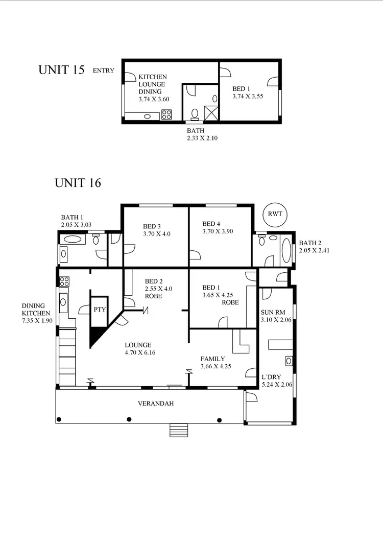 Floorplan of Homely house listing, 15 - 16/34 Lincoln Highway, Port Lincoln SA 5606