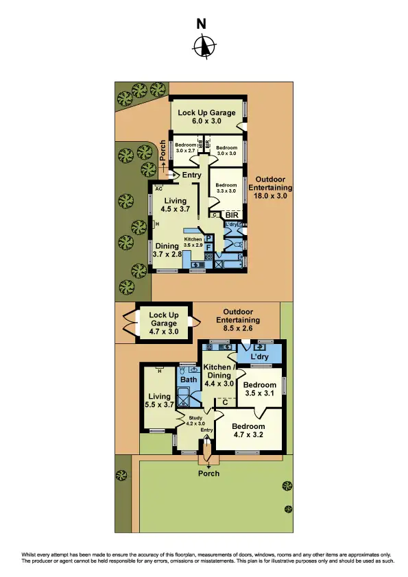 Floorplan of Homely house listing, 64 McLaughlin Street, Ardeer VIC 3022
