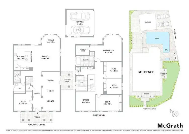 Floorplan of Homely house listing, 2 Glenrowan Drive, Harrington Park NSW 2567