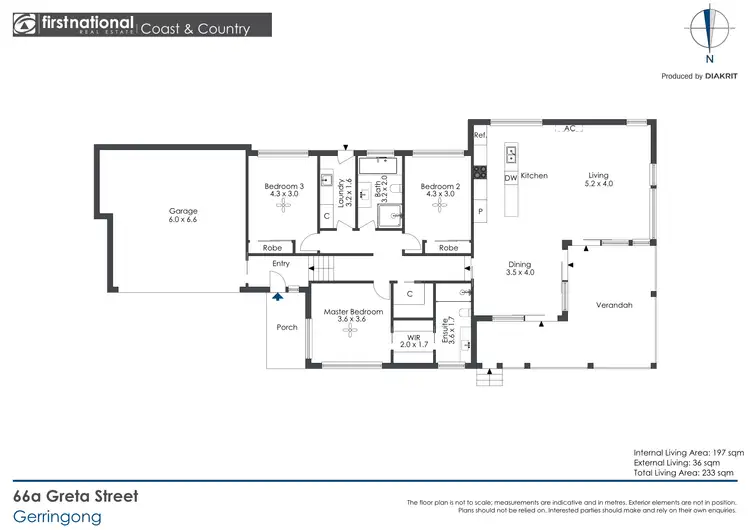 Floorplan of Homely house listing, 66a Greta Street, Gerringong NSW 2534