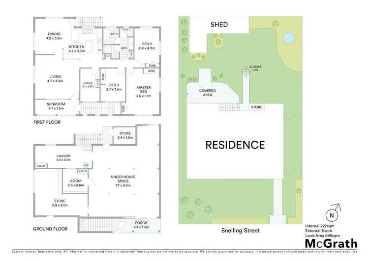 Floorplan of Homely house listing, 21 Snelling Street, Park Avenue QLD 4701