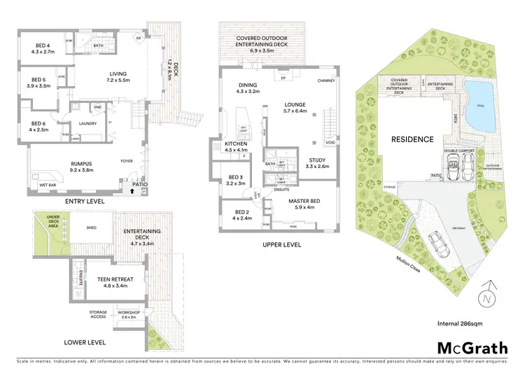 Floorplan of Homely house listing, 3 Mullion Close, Hornsby Heights NSW 2077
